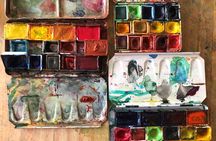 Making art in La Palma - Los Llanos