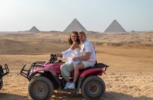 Day Tour of Giza Pyramids with Camel Ride and ATV Quad Bike