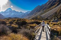 Christchurch to Mt Cook via Lake Tekapo One Way Small Group Tour