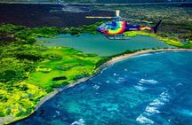 Kona Coast Hualalai Volcano-60Min Helicopter Tour-Door Off or On