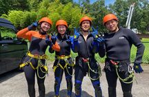 Fun Canyoning Activity at the bottom of Mt. Fuji