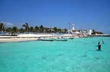 Private Tour at Puerto Morelos & Cenote from Cancun with Tequila