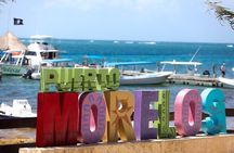 Private Tour at Puerto Morelos & Cenote from Cancun with Tequila