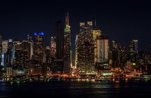 Statue of Liberty Skyline Evening Cruise on River in Manhattan
