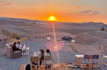 Marrakech: dinner in Agafay desert with a fire show & camel ride