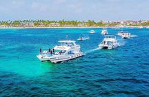 Private Party Boat with Snorkeling in Playa Bibijagua