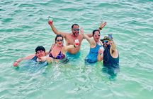 Private Party Boat with Snorkeling in Playa Bibijagua