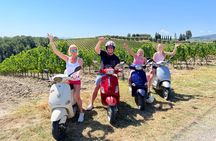 Tuscany Sunset Vespa tour with Dinner at a Chianti Winery