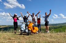 Tuscany Sunset Vespa tour with Dinner at a Chianti Winery