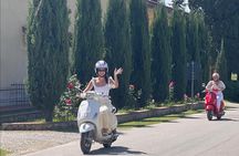 Tuscany Sunset Vespa tour with Dinner at a Chianti Winery