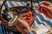 Winery Tour & picnic in the vineyard with a bottle of wine