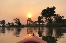 Stung Treng Canoeing In Mekong River 