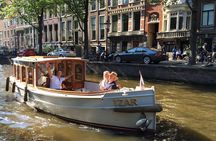 Romantic Private Boat Tour Amsterdam 90min incl welcome drink