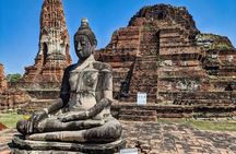 Ayutthaya Glittering from Bangkok with Heritage Sunset Cruise