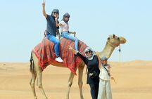 VIP Desert Safari Camel Ride Sand Boarding & BBQ Dinner