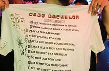 Bachelor Crawl- Cabo San Lucas- Free T-Shirt party checklist
