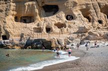Matala ,Botanic Garden,Ag Galini and Spili Tour Day from Rethymno