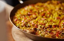 Seafood Paella Maestro with Tapas and Sangria