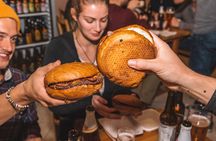 Alternative bar tour with dinner in the art district