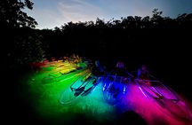 Guided Night Kayak Adventure Tour in Luminous Lagoon