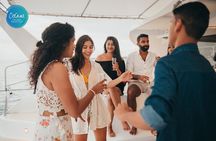 Black River: 5 Hours Private catamaran sunset cruise with dinner