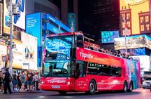 New York Night Tour: Open Top Bus Tour by TopView®