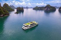 Halong Heritage Luxury Day Cruise-Buffet lunch&Limousine transfer