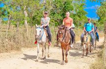2-hour sunset horseback ride from Punta Cana