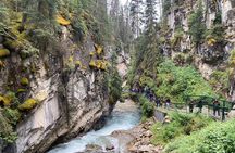 Johnston Canyon, Marble Canyon Hiking and Banff Town day tour