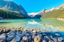 Moraine Lake, Lake Louise, Banff Town, Bow Falls from Banff