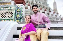 Thai Costume Photo Tour at Wat Arun Bangkok from Bangkok