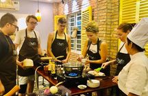 Immersive Cooking Class & Wet Market Tour - Chef Led w/ Private Cook Stations