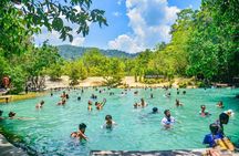 Emerald Pool, Hot Springs and Tiger Cave Temple Private Day Trip