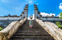 Bali Gate of Heaven Temple, Waterfall, Water Palace & Swing