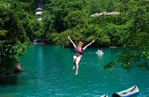 Zipline Dark cave & Paradise cave: Full-day Exploration 