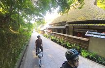 Coming Kameoka for only boat ride? Choose E-bike tour to get 100%