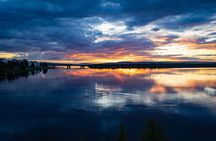 Guided Midnight Sun Fishing and Sightseeing Boat Tour