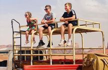 Wadi Rum 4-Hour Sunset Tour + Overnight & Dinner in Bedouin Camp