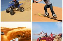 Desert Safari, Quad Bike, Sandboarding and Camel Ride