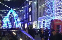 London Christmas Lights Private Black Cab Tour with Hotel Pick Up