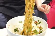 Learn cold noodle and wolf-teeth potato at local home