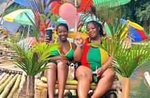 Jamaica Bamboo Rafting Experience with Lime Stone Massage