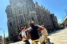 Medellin Private E-Bike Tour with Gourmet Lunch included.