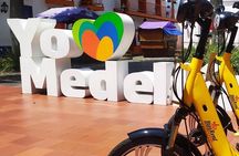 Medellin Private E-Bike Tour with Gourmet Lunch included.