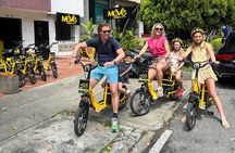 Medellin Private E-Bike Tour with Gourmet Lunch included.