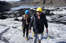 Private Glacier Hike On Location Sólheimajökull