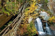 Lost River Gorge, Flume Gorge, White Mountains Foliage fr. Boston
