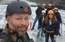 Private Glacier Hike On Location Sólheimajökull