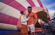 Balloon Flight with Breakfast in a Natural Cave and Transportation from CDMX