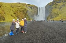 Private South Coast Guided Day Tour + Northern Lights(Optional)